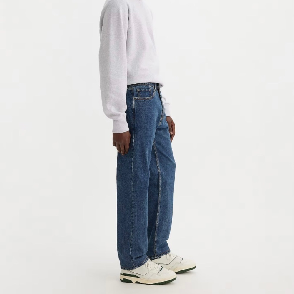 NWT LEVI’S Men's 505™ Straight Regular Fit Jeans, 34W 34L, Medium Stonewash